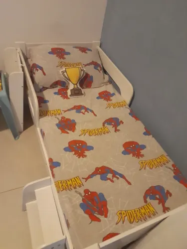 Cama + Colchão Para Criança