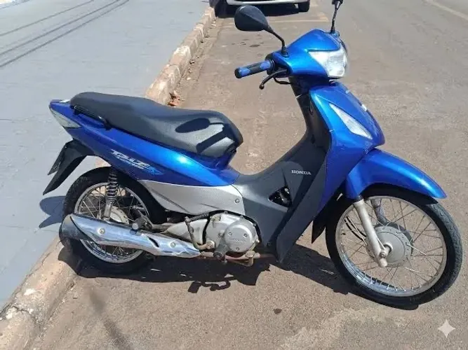     Honda Biz 125 2007 Azul - Documentação em Dia
