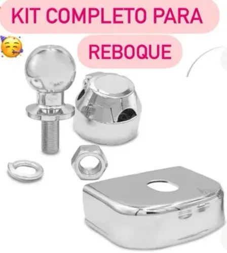Kit completo para engate reboque 
