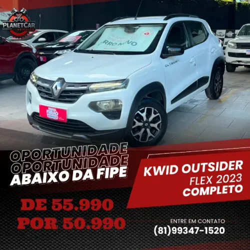 Renault Kwid Outsider 1.0 Flex 12V 5P Mec. 2023