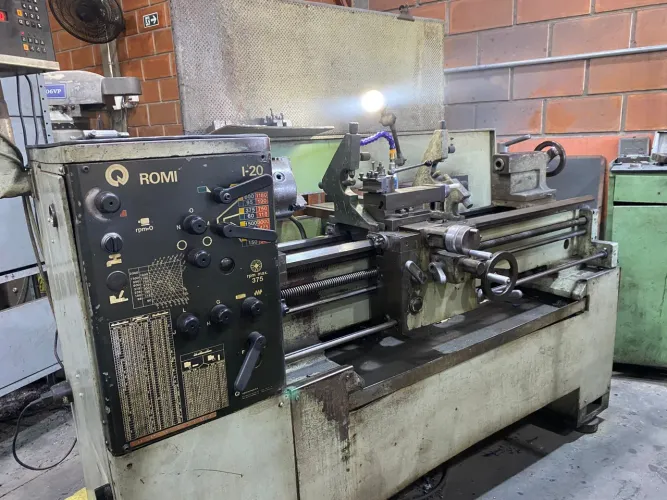 Torno Romi i20 com digital 1 mt