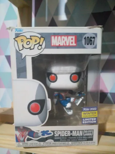 Funko Pop do Homem Aranha, Bug-Eyes Armor (de Edição Limitada!) Por: R$ 140,00