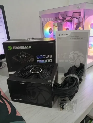 Fonte Gamemax 600GS 600W