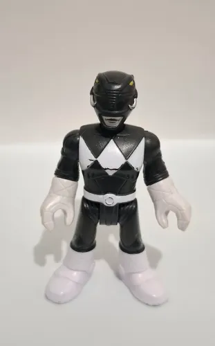 Power Rangers Preto Colecionável Imaginex