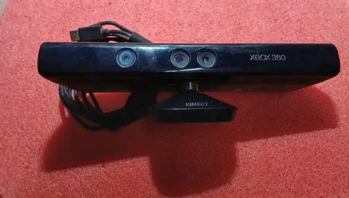 kinect xbox 360 com cabo de alimentação