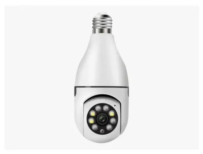 CÂMERA LÂMPADA WI-FI 360 FULL HD IP NOTURNA G4-5
