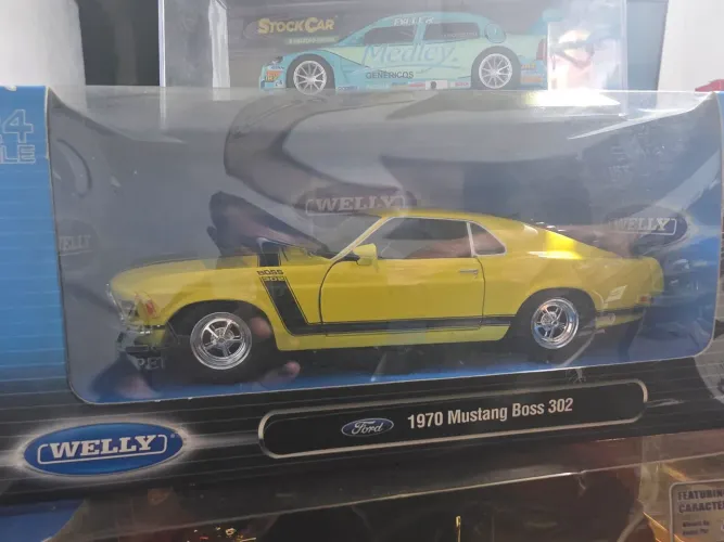 Miniatura 1:24 1970 mustang boss 302 modelo raro