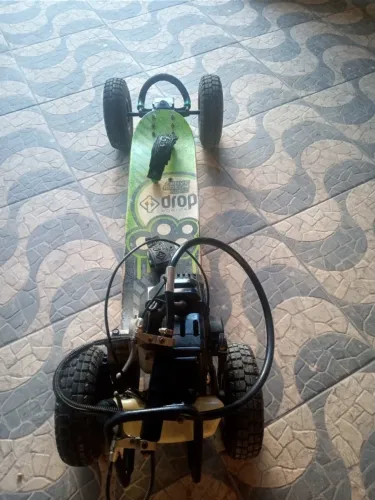 Skate Motorizado Gasolina Dropboards Carve Motor 2t 50 Cc