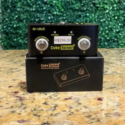 Pedal de Efeito Cube Turner M-VAVE Bluetooth