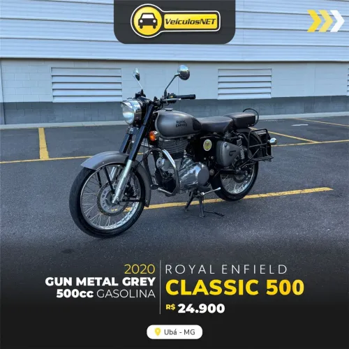 Royal Enfield Classic Gun Metal Grey 500 EFI