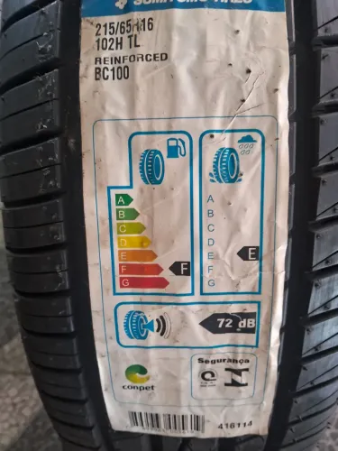 08 pneus 215/65-16 novos