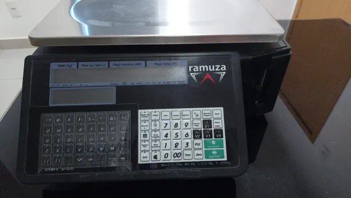 Balança Comercial Etiquetadora Digital 35 kg