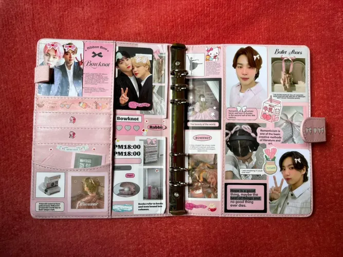 Binder personalizado Jimin e Jungkook do BTS