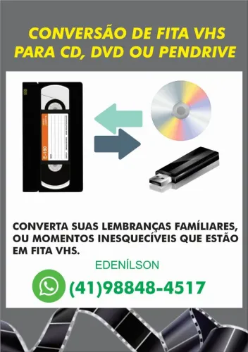 Conversão de Fita VHS