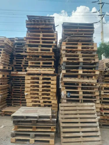 Paletes descartáveis com várias medidas