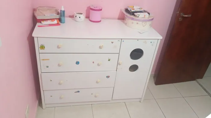Cômoda infantil 