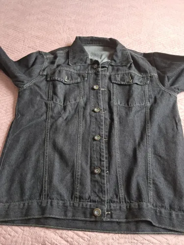 Blusão Jeans Preto