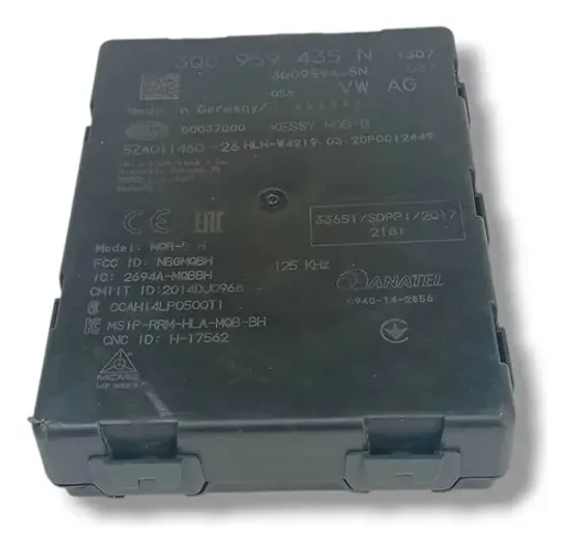Módulo Keyless Volkswagen Polo Virtus 2018 2024  3q0959435n