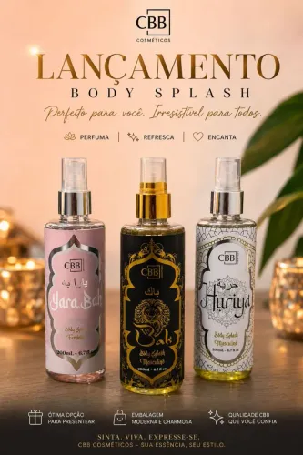 Body splash Kit C/10 unidades variadas