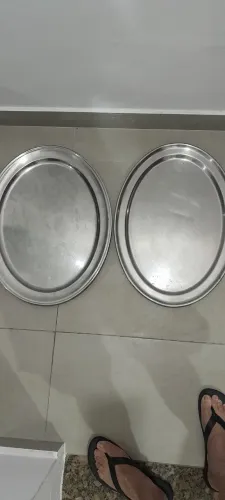 Bandeja Fracalanza Inox antiga