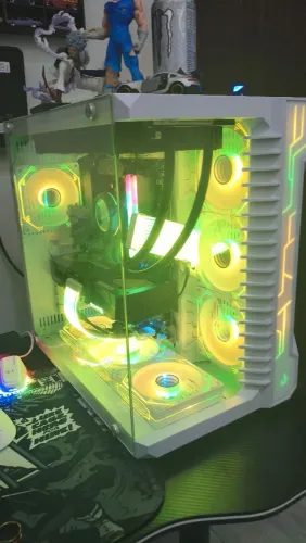 Vendo gabinete rise mode Galaxy o gabinete com as ventoinha e a controladora