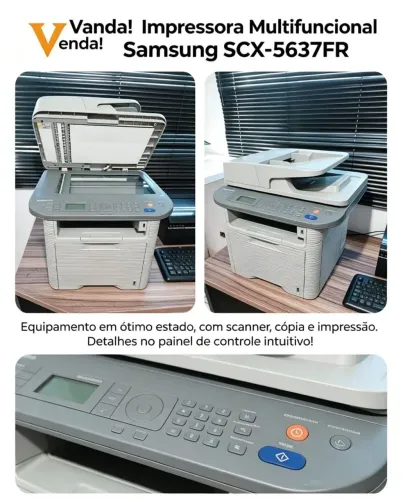 Impressora multifuncional,  Samsung Scx 5637FR7