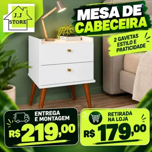 mesa - de cabeceira - retire hoje - receba em 72 horas