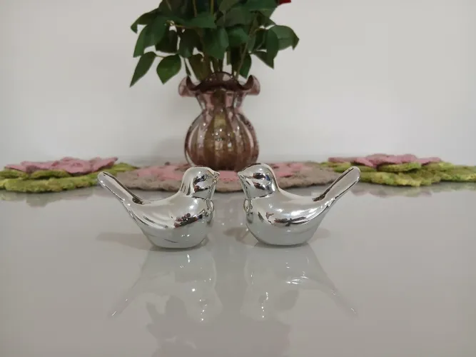 Passarinhos pratas