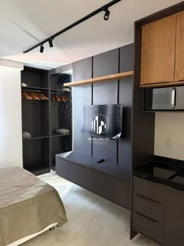Flat Mobiliado à Poucos Metros da Praia em Intermares