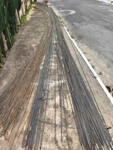 Ferro vergalhão para construção - 5.0, 8.0, 10.0 e 12.5 mm