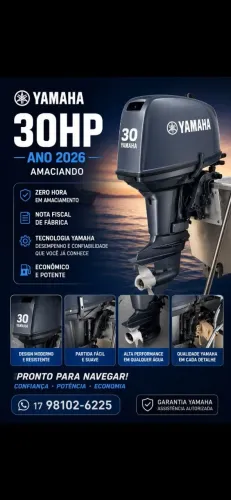 Motor 30hp Yamaha 2026