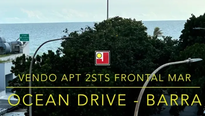 Vendo 2Sts, Ocean Drive, na praia, ônibus, clube, tênis, ginásio esportes, piscinas aqueci