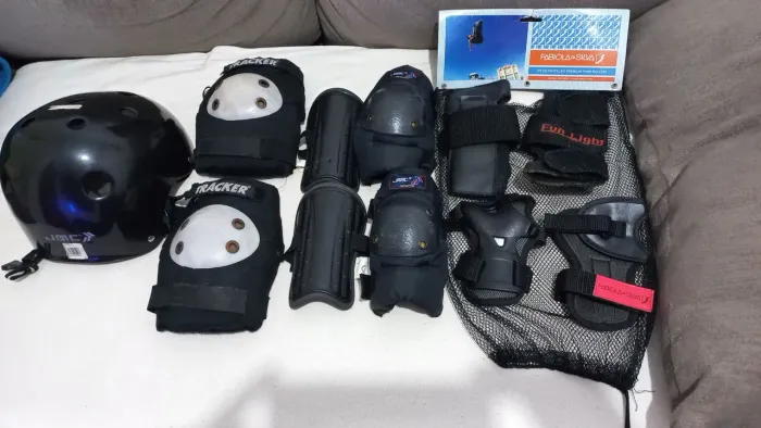 Kit proteção infantil Premium esportes radicais