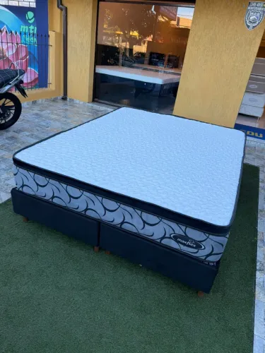 Colchão Queen MAXFLEX SEMINOVO TOP - Entrego!