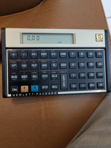 Calculadora financeira Hp12c Gold