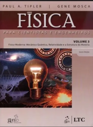 Livro Física para Cientistas e Engenheiros, vol 3, 6ed., usado