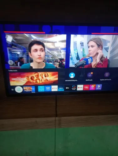 Se uma TV Samsung Smart semi-nova