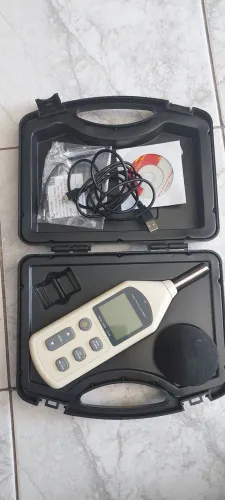 Decibelímetro Digital Datalogger E Interface Usb 4700