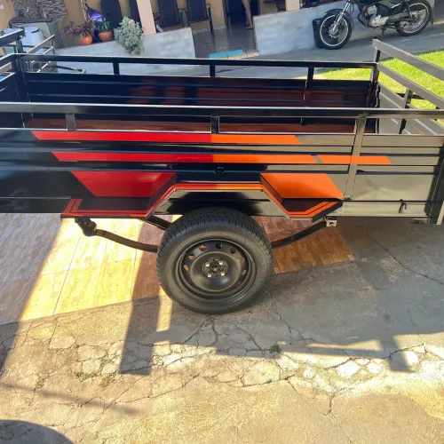 Carretinha reforçada 250x 120