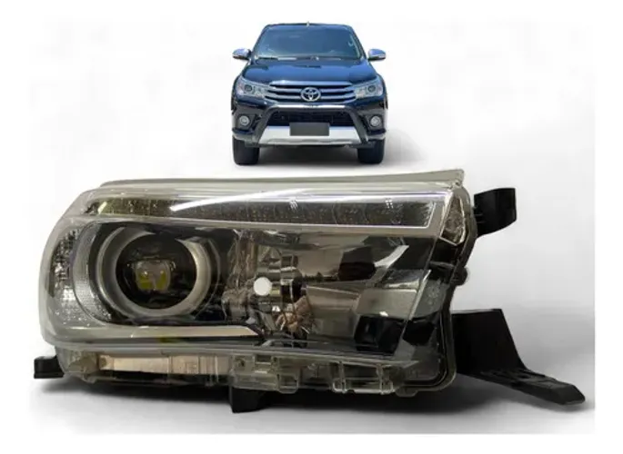 Farol Toyota Hilux Srv Led Xenon Direito 2016 A 2020 Origin Direito/passageiro