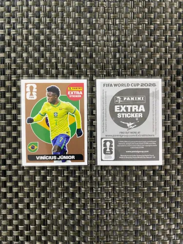 FIGURINHAS 2026 LEGEND VINI JR