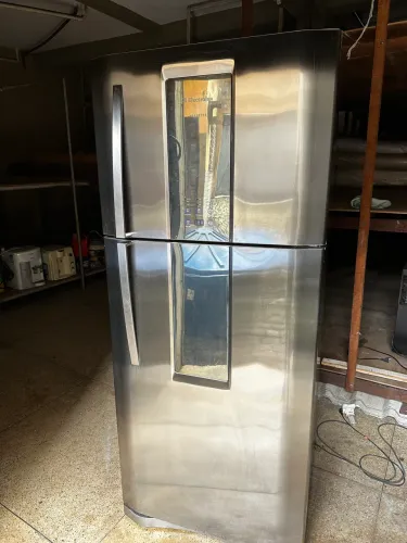 Geladeira electrolux DF80 inox com garantia