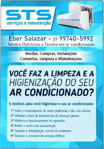 Instalação e manutenção de ar-condicionado