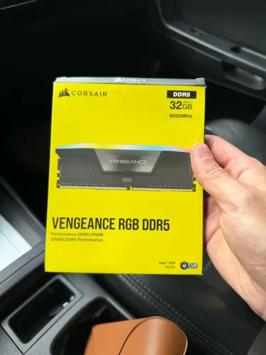 Memória ram vengeance ddr5 rgb