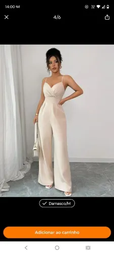 Macacão longo, TAM: M