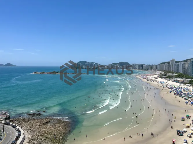 Apartamento frente mar na Praia das Pitangueiras, Guaruja