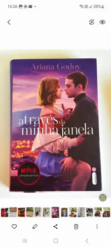 Livro Através da minha janela ( Adriana Godoy)