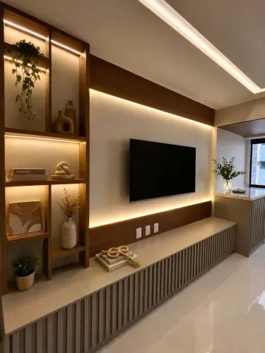 PROJETO DE ARQUITETURA E INTERIORES / MÓVEIS PLANEJADOS