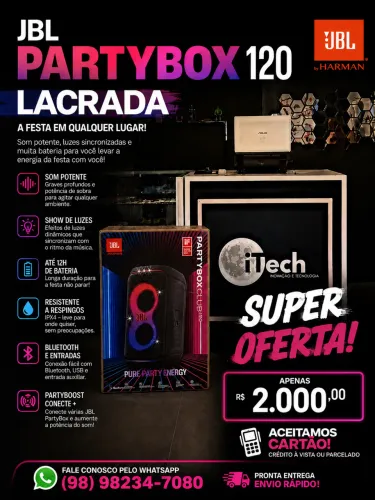 JBL PartyBox 120 LACRADA