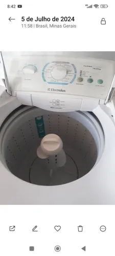 Máquina Eletrolux 12 kg